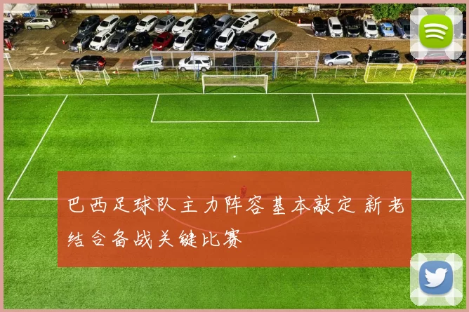 巴西足球队主力阵容基本敲定 新老结合备战关键比赛